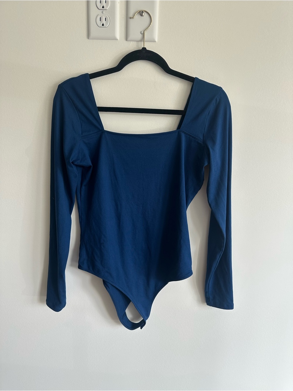 Hollister Long Sleeve Square Neck Bodysuit